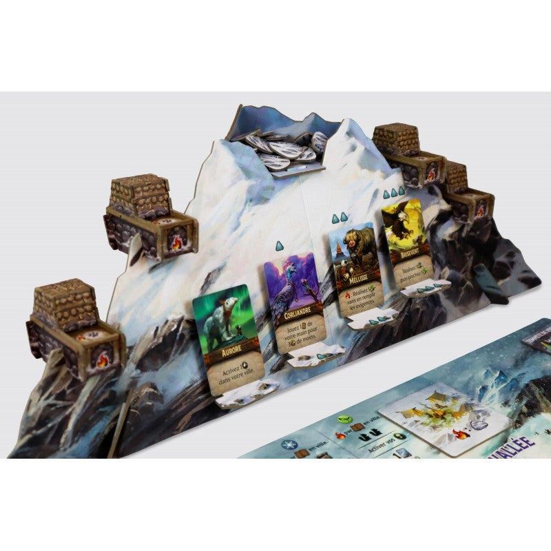 jeu de societe everdell silverfrost materiel