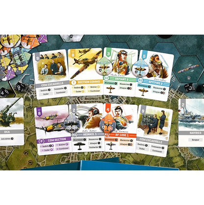 jeu de societe inflexibles bataille d'angleterre cartes