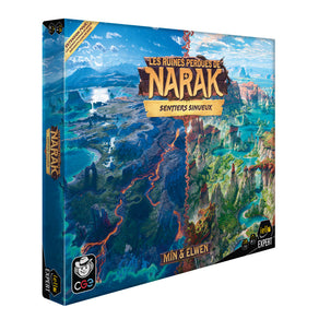 jeu de societe les ruines perdues de Narak Sentier Sinueux boite