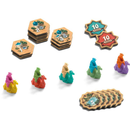 jeu societe La traversee du Desert matériel