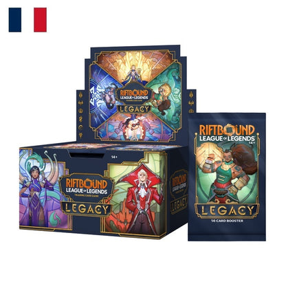 Riftbound Legacy – Display 24 Boosters (FR)