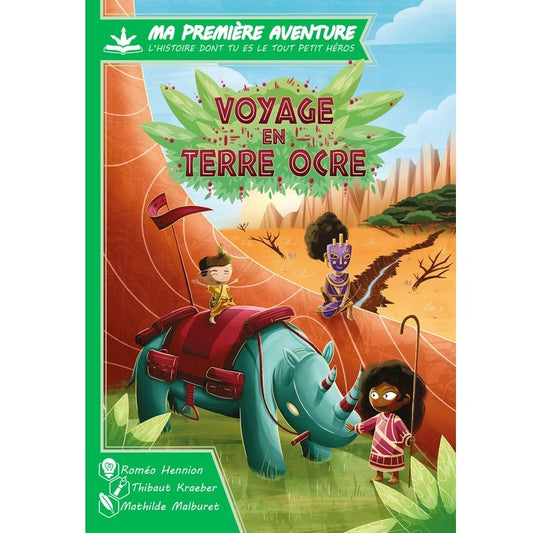 livre jeu voyage en terre ocre