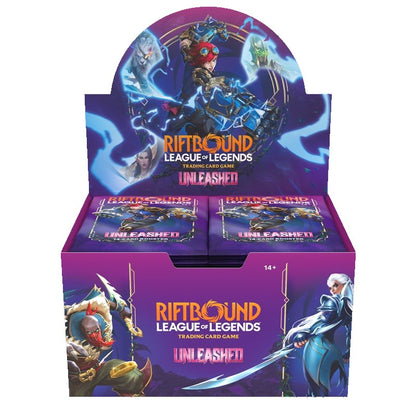 TCG Riftbound : LoL Unleashed display 24 boosters (EN)