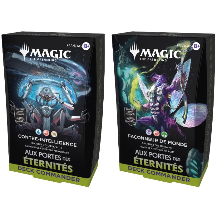 Lot de 2 deck Magic Aux Portes des Eternites