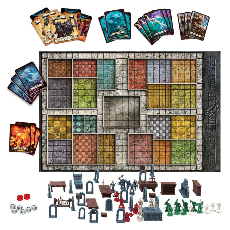 Heroquest - Jeux de guerre affrontements et combats Heroquest - Jeux de guerre affrontements et combats