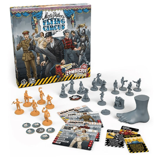 materiel jeu Zombicide Monthy Python's Flying Circus