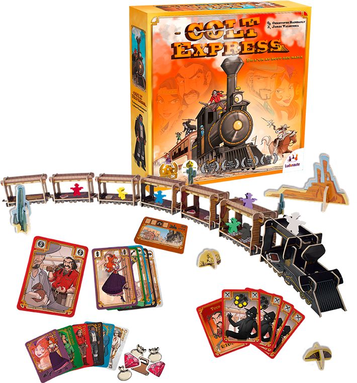 materiel 2 jeu colt express