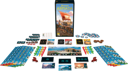 materiel jeu 7 Wonders Armada