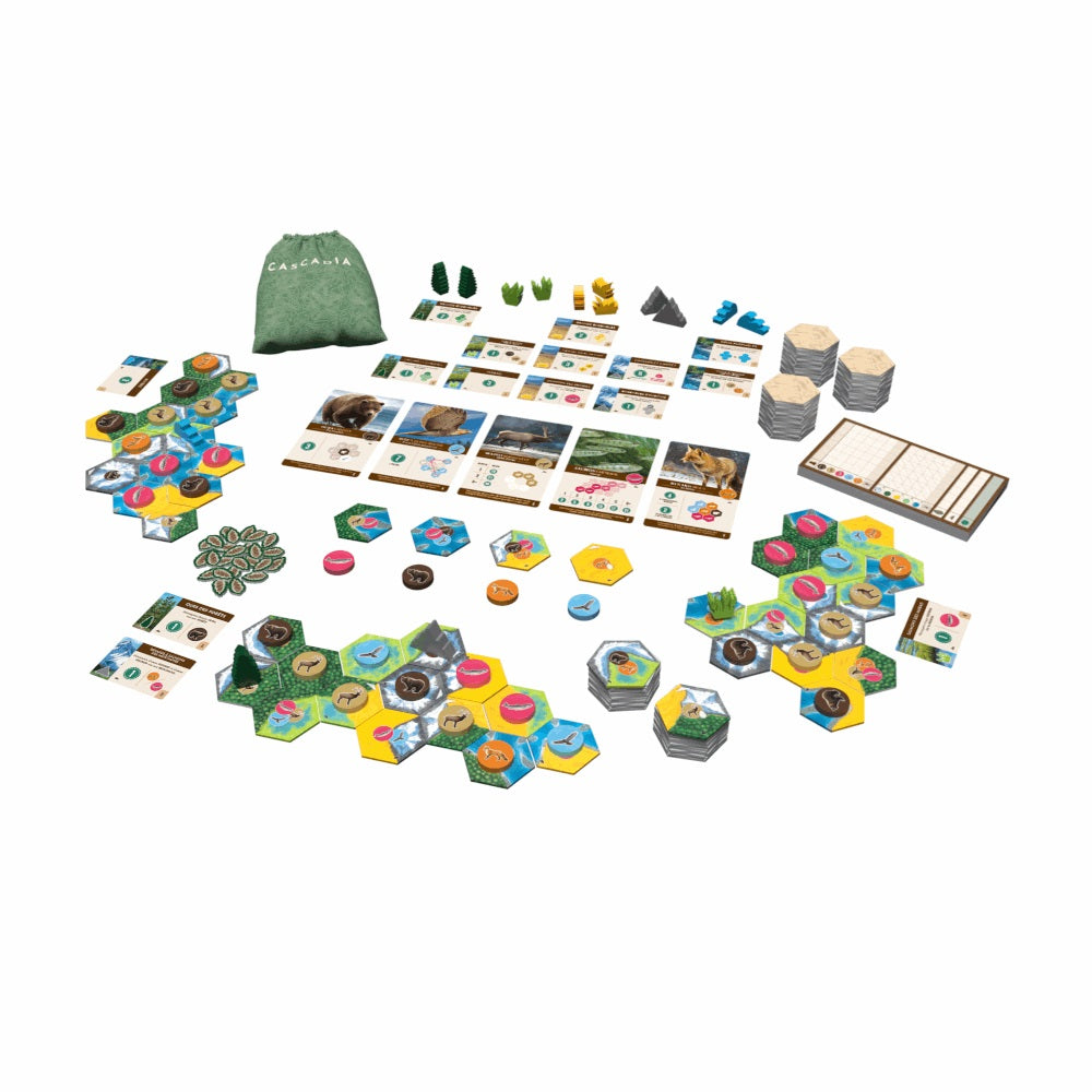 materiel jeu Cascadia Paysages