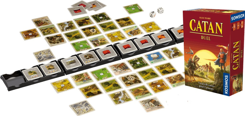 materiel jeu Catan Duel