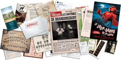 materiel jeu Dossiers Criminels Les Fantomes de Brandonsbury