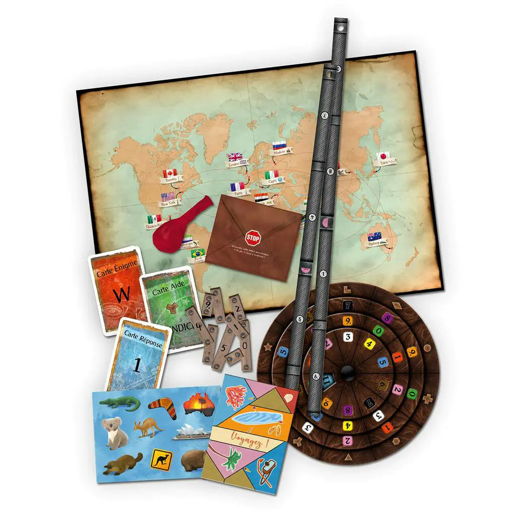 materiel jeu EXIT L'Heritage du Voyageur