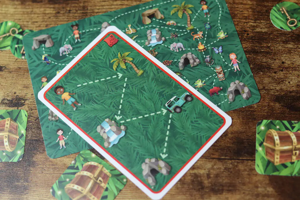 materiel jeu Exit Kids La jungle aux enigmes