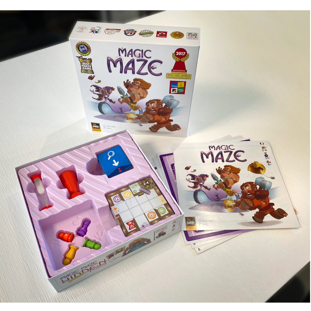 materiel jeu Magic Maze
