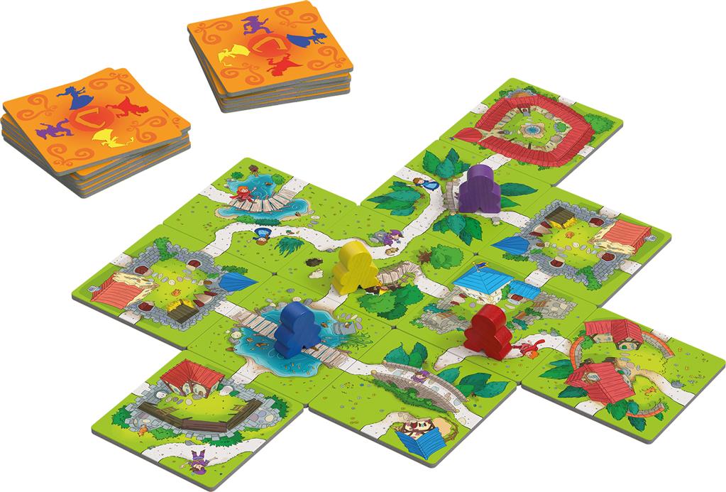 materiel jeu Mon Premier Carcassonne