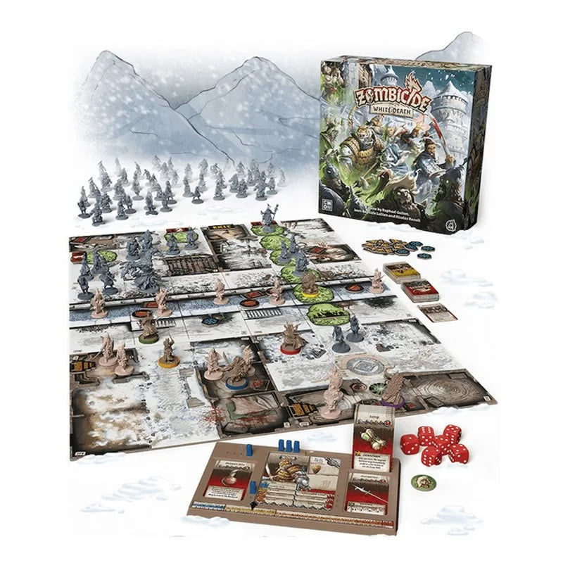 materiel jeu Zombicide White Death