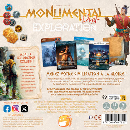 dos boite jeu monumental duel exploration