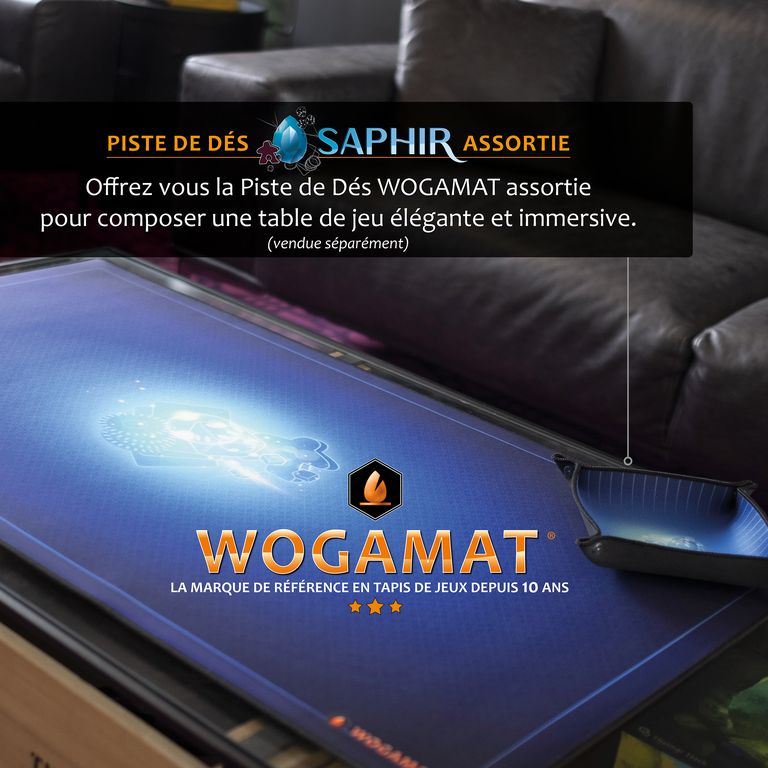 piste Tapis saphir neoprene