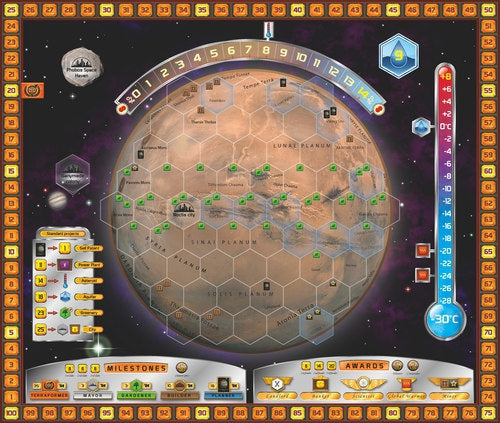 plateau jeu terraforming mars