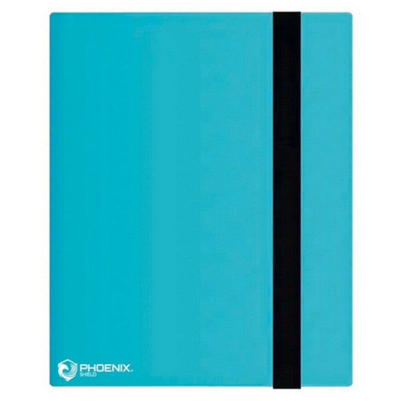 portfolio 9 cases 360 cartes bleu ciel Phoenix Shield