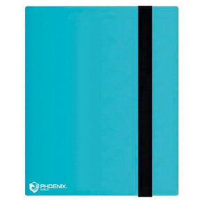 portfolio 9 cases 360 cartes bleu ciel Phoenix Shield