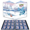 Portfolio Pokémon Ultra Pro – 180 cartes – 9 pochettes × 10 pages – Forêt Givrée