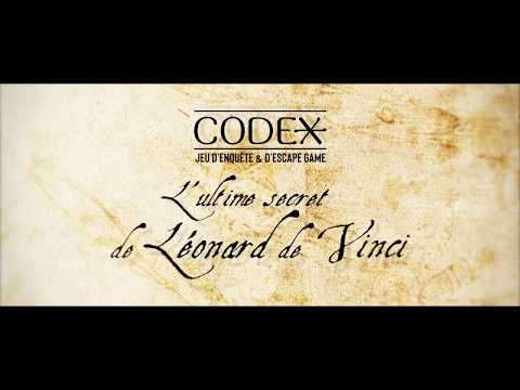 vidéo escape game Codex L'ultime Secret De Léonard De Vinci