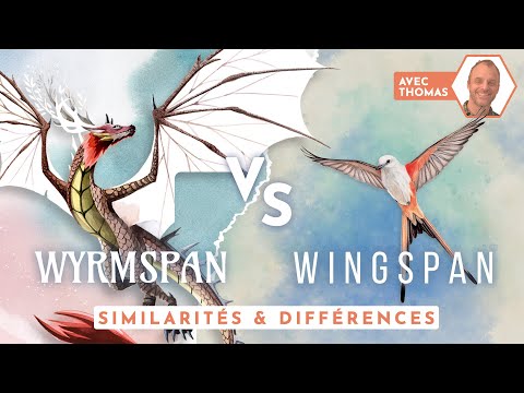vidéo jeu Wingspan vs Wyrmspan