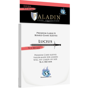 55 Pochettes - 76x102 mm - Paladin Lucius