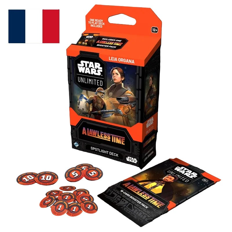 star wars unlimited deck Leia Organa Sans Foi Ni Loi