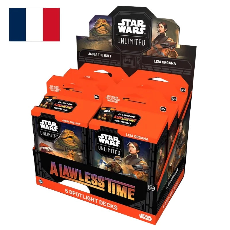 star wars unlimited lot 2 decks Sans Foi Ni Loi
