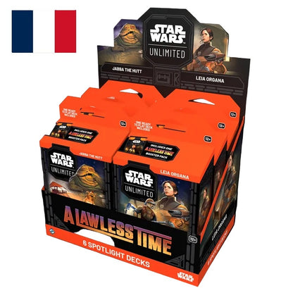 star wars unlimited lot 2 decks Sans Foi Ni Loi