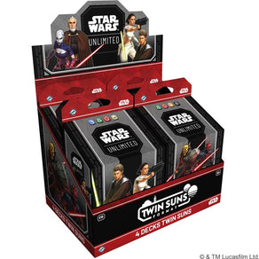 Star Wars Unlimited display decks Twin Suns