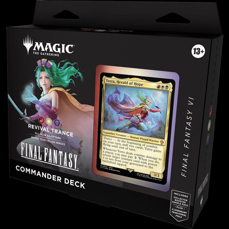 tcg magic Final Fantasy deck EN Revival Trance