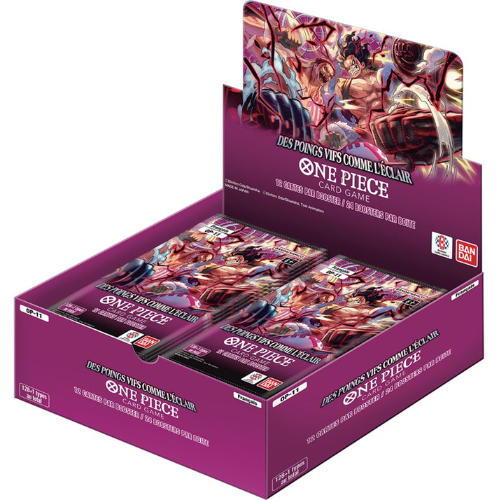 Uta ST23-001 Super Rare - Ultraboost X One Piece 11 Des Poings Vifs Comme L'éclair - Coffret 10 Cartes Françaises