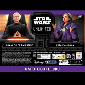 tcg star wars Secrets du pouvoir decks EN