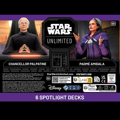 tcg star wars Secrets du pouvoir decks EN