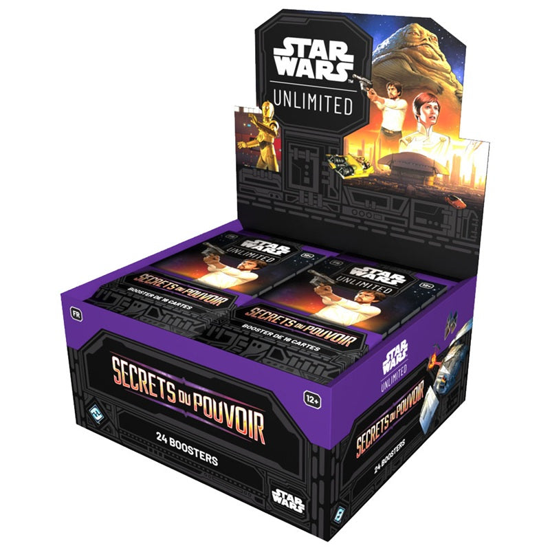 tcg star wars Secrets du pouvoir display 24 boosters FR