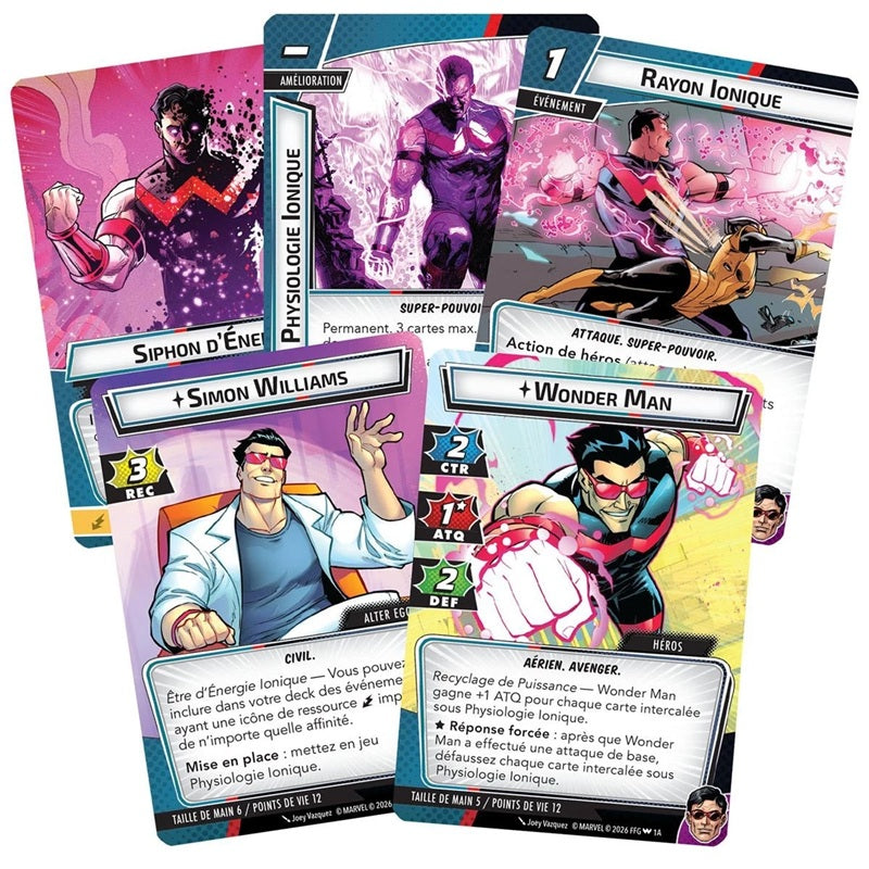 wonder man marvel champions cartes